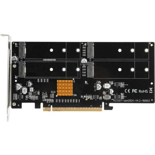 MAIWO Network Adapter PCI Express Network Adapter Desktop Computer Hard Disk Array Accelerator Card KCSSD7