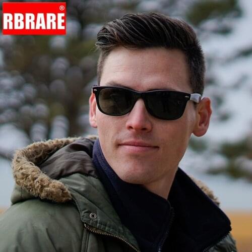 RBRARE Polarized Sunglasses Men Classic Rice Nail Sun Glasses For Women High Quality Outdoor Driving Lunette Soleil Homme UV400