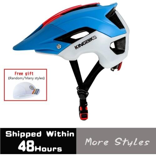 KINGBIKE Ultralight Cycling Helmet Bike Titanium Black Helmet In-mold Mountain Road Bicycle MTB Helmet Safe MenWomen Bike Helmet