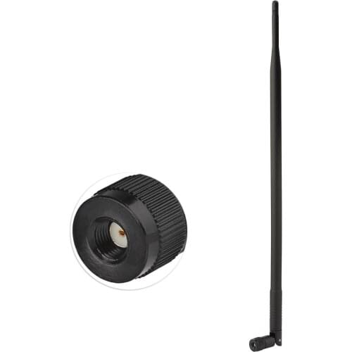 Superbat 4G LTE 9dBi 698-960MHz 1710-2700MHz RP-SMA Plug(female in) Omni-directional External Antenna
