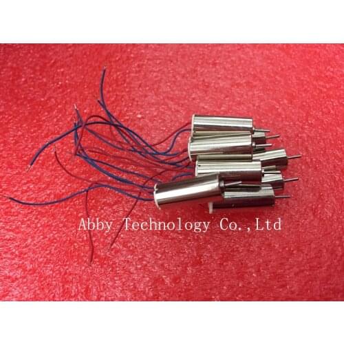 10pcs 1.5-4.5V 716 7x16mm Coreless DC Motor Strong magnetic high speed 25250rpm for helicopter model