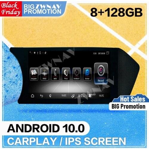 128G Android 10 Car Stereo Player GPS For MERCEDES-BENZ C Klasse C204 2011 2012 2013 2014 Audio Video Multimedia Radio Head Unit