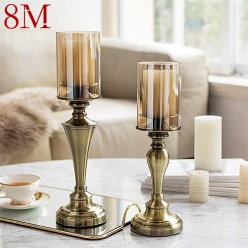 8M Candle Table Lamp Contemporary Retro Decoration Luxury Light For Home