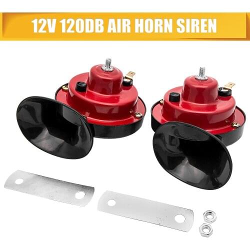 Car 12v Snail Horn Air Horn Tone For Car BIke Boat Motorcycle Accessories
