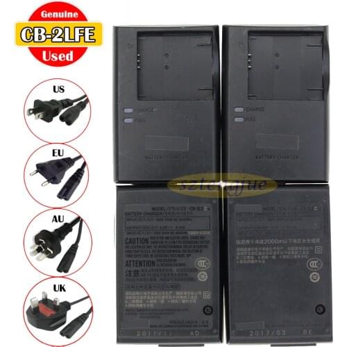 Used Original CB-2LFE CB-2LDE Charger for Canon PowerShot A3500 A2600 A4000 A3400 A2400 A2300 SX400 SX410 I NB-11L NB-11LH