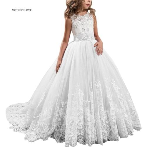 Lavender Flower Girls Dresses Sleeveless Birthday Party Sexy Children Images For Kids Little Girls 2-13Years Vestidos Floreados