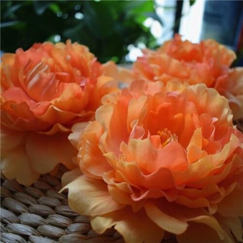 Peony Heads Silk Peony Flowers 15cm Peonies artificial Flowers Wholesale Bulk Flowers Wedding Backdrops Photography Background