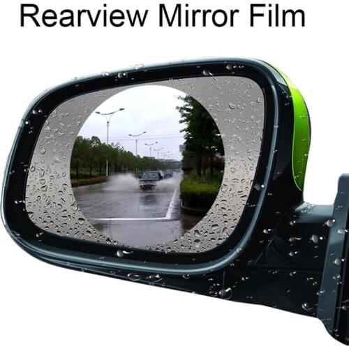 Hot sale Outlander Lancer Evolution Pajero New Car Rearview Mirror Waterproof Membrane Anti-fog Film Stickers