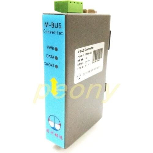 MBUS/M-BUS/Meter-BUS to RS232/485 physical layer converter 150 load TZ-MS-102