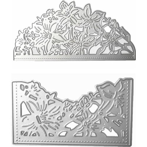 Flower Cover Metal Cutting Dies Stencil Scrapbooking DIY Album Stamp Paper Card Embossing Decor Craft