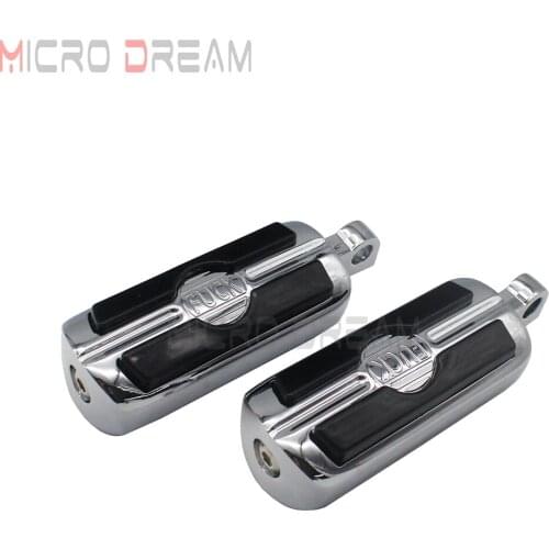 Motorcycle Custom Chrome Aluminum Front Rear Foot Pegs Footrest For Harley Dyna Softail Sportster 883 1200 1984-2018 10mm Holes