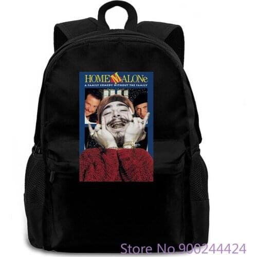 COOL POST MALONE HOME ALONE POSTER RETRO IDEAL New women men backpack laptop travel school adult student