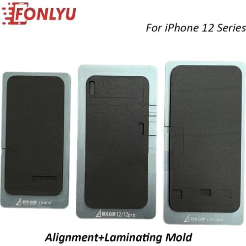 Precision Laminating Position Mold For iPhone 12 Mini 12 Pro Max LCD With Frame Glass OCA Alignment Mould Repair Tool Sets