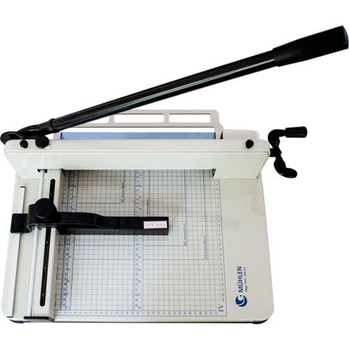 Commercial, Professional Paper Cutter Guillotine Machine With 400 Pages Capacity | MÜHLEN PRO-A4