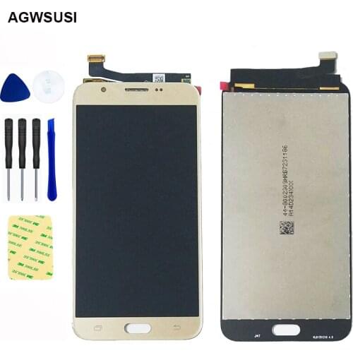 For Samsung Galaxy J7 V 2017 J727 J727P J727V LCD Display Touch Screen Digitizer Replacements Assembly Free Shipping Replace
