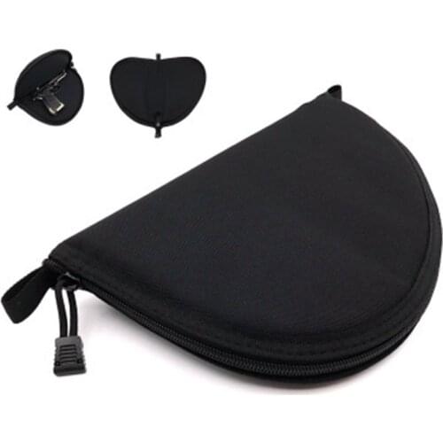 Tactical Handgun Pouch Portable Black Revolver Carpet Gun Holster Hand Gun Bag for Glock 17 USP Pistols