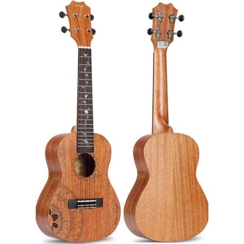 Jo Kerry Lee 23 inches Mahogany veneer Sunflower Printing