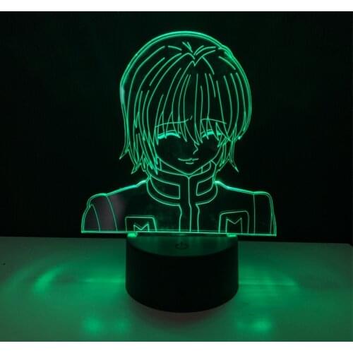 Anime Hunter X Hunter 3d Night light Gon and Killua Figure NightLight for Kid Bedroom Decor Lighting Child Gift HxH Lamp Bedside