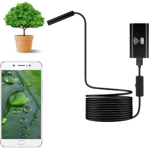 Wireless WiFi Endoscope 720P HD 8mm Pipe Endoscope Camera Wifi Outdoor 2M Hard Cable USB Endoscope Camera Android iPhone Camera