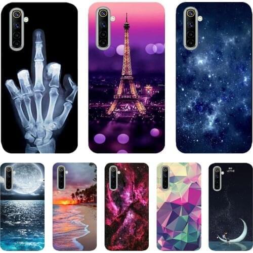 Realme 6 Case Cover Soft Silicone TPU Phone Case For Oppo Realme 6 Pro Realme6 Case Back Cover Phone Shell Housing Coque Capa