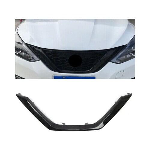 Black Front Center Grille Grill Replacement For Nissan Sylphy / Sentra B17 16-18