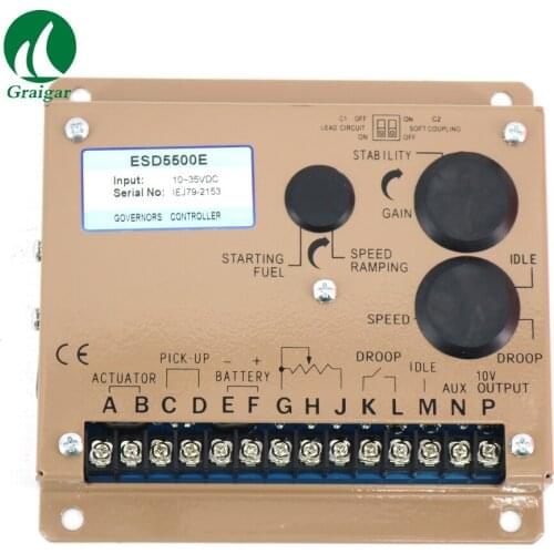 ESD5500 Electronic Speed Controller Diesel Engines Parts Generator Motor Governor Electronic Speed Controller Unit ESD5500