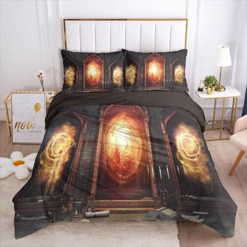 3D Bedding set Duvet cover set Quilt covers Comforter case Pillowcase King Queen Double Twin Size Magic Bed Linen Home Textile