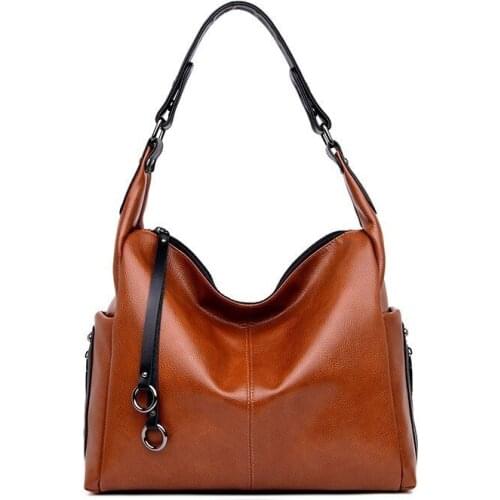 Fashion Tote Artificial Leather Wide Shoulder Strap Handbags Women High Quality Shoulder Crossbody Messenger Bag Ladies