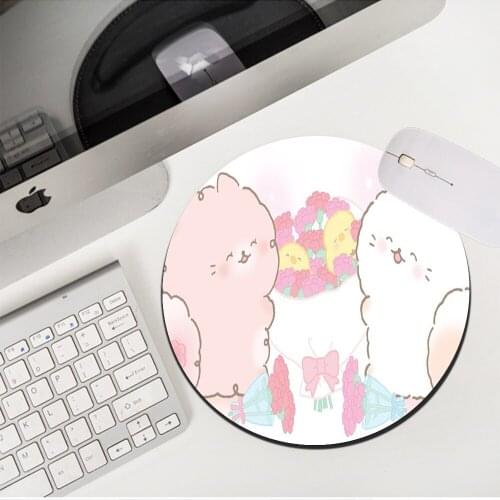 MRGLZY Hot Sale Mouse Pad Genshin Impact 20X20/22X22cm Small DeskMat Non-slip Rubber PC Gaming Accessories Kawaii Girly MousePad