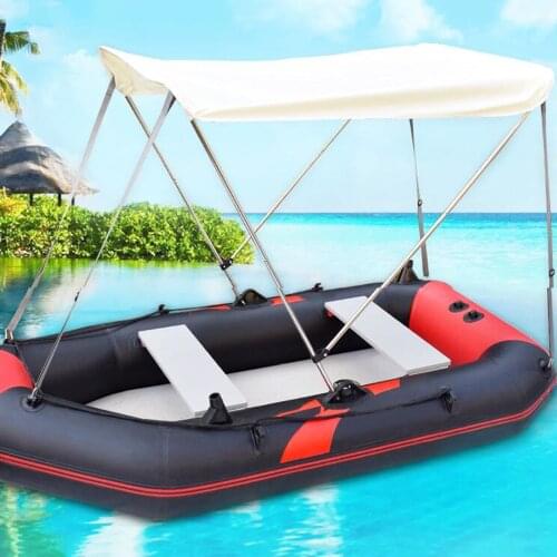 Inflatable Fishing Boat Tent Sailboat Awning Boat Yacht Canopy UV Protection Sunshade Awning UV Protection Tops for Fishing