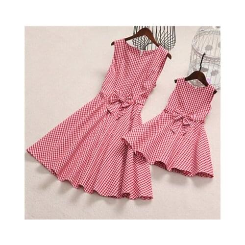 Mother and Daughter Clothes Family Matching Outfits Parent-child dress Baby Girl