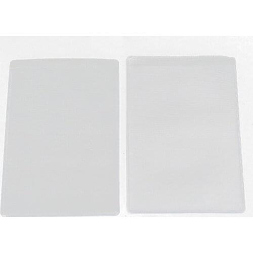 Plastic Transparent Matte Pvc Card Holder