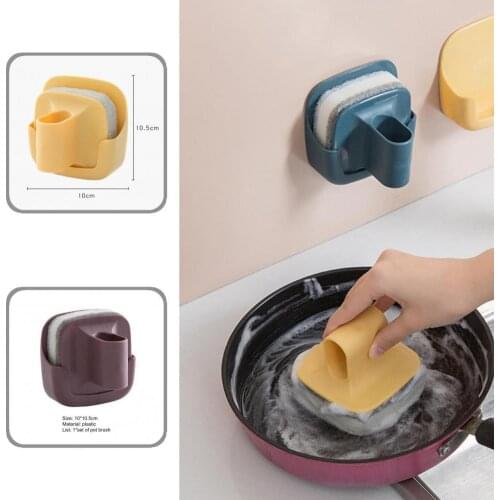 Plastic 1 Set High Quality Pot Brush with Handle Dishwashing Tool Premium Pan Brush Stable for Daily Life