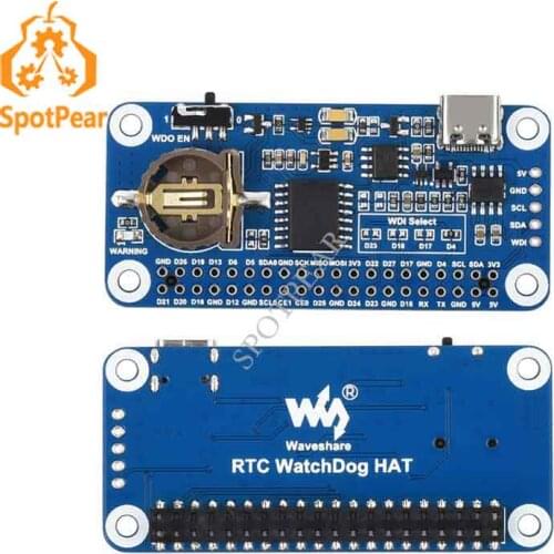 Raspberry Pi RTC WatchDog HAT Auto Reset High Precision RTC