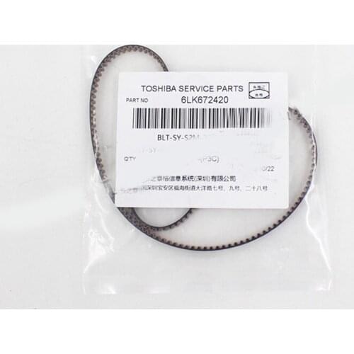 6LK672420 BLT-SY-S2M-306-4 Drive Gear Belt for Toshiba 2008A 2508A 3008A 3008AG 3508A 3508AG 4508A 4508AG 5008A