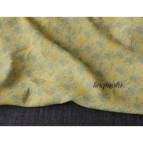 Special original womens fabric Clear and high-grade printed burlap material