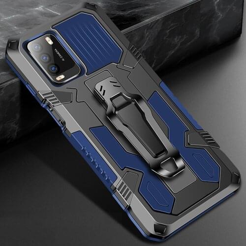 Drop resistance Armor Belt Clip Case For Xiaomi Redmi 9 Power High impact Military Rugged Shield Cover