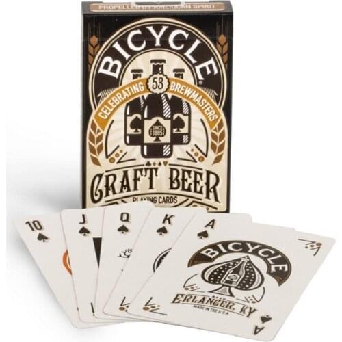 Bicycle Craft Beer Deck Standard Playing Cards Poker Magic Cards Magic Props Close Up Magic Tricks for Professional Magician