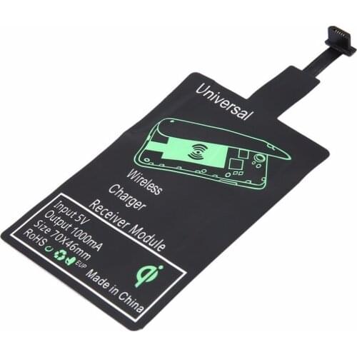 High Quality Portable Universal Qi Wireless Charger Receiver Lightweight Charging Adapter Pad Coil For Android System