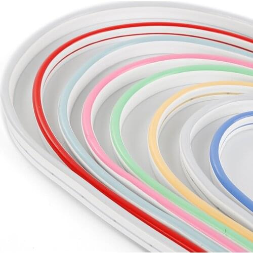 1-5m DC 12V SMD 2835 Flexible LED Strip Waterproof Neon Lights Silicone Tube Hot