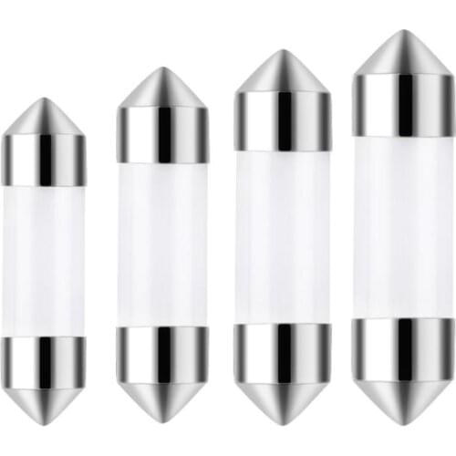 1PC Signal Lamp C5W LED COB Car LED Bulb 31/36/39/41MM Car Interior Reading Light Source Clearance Bulbs White Auto Plate Light