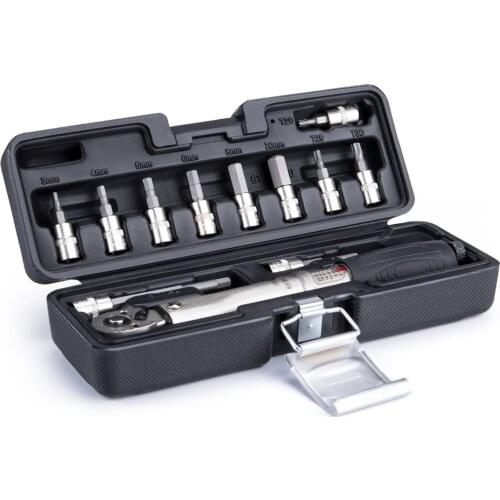 2-14Nm Adjustable Bike Torque Wrench Set Bicycle Repair Tools Anti-rust Durable Bicycle Spanner Hand Tool Set Repair Tools