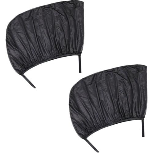 2Pcs Car Window Cover Sunshade Curtain UV Protection Shield Sun Shade Mesh