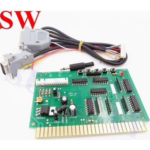2 pcs/Lot PC to Jamma Converter Board/PC 2 JAMMA/USB PC to game to jamma for Arcade Game Machine Arcade Parts