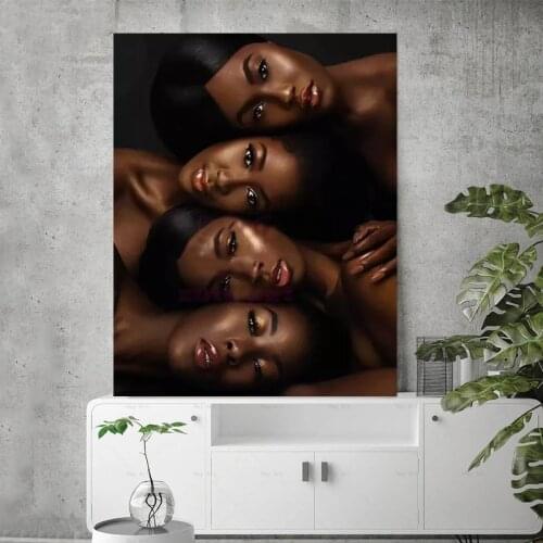 New DIY 5D Diamond Painting African women 3D Cross stitch Rhinestone Mosaic crystal Diamond Embroidery Home decor gift P404