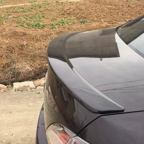 MONTFORD Car Styling ABS Plastic Unpainted Primer Color Tail Wing Rear Trunk Spoiler For Mazda 6 2009 2010 2011 2012 2013 2014