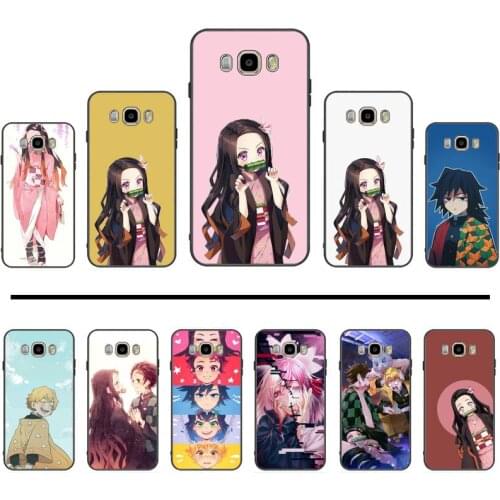 Demon Slayer Kimetsu no Yaiba Nezuko anime Phone Case For Samsung Galaxy J2 J4 J5 J6 J7 J8 2016 2017 2018 Prime Pro plus Neo duo
