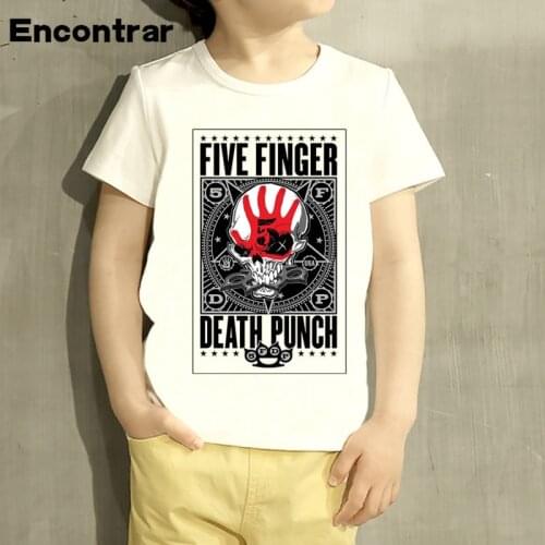 Kids Heavy Metal FFDP Design Baby Boys/Girl T Shirt Kids Funny Short Sleeve Tops Children Cute T-Shirt,HKP583
