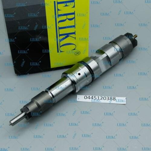 ERIKC Common Rail Spare Parts Injector 0445120388 Injector Assy Fuel 0 445 120 388 Auto Car Fuel Injector 0445 120 388 for Bosch