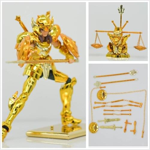 JM model Saint Seiya Cloth Myth DDP Gold Libra Dohko metal cloth Object SJ027